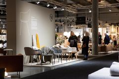 Bransjen håper de snart kan ønske gjester velkommen til varemesse, som her på Oslo Design Fair for noen år siden. Foto: Inger Marie Grini/ Norges Varemesse