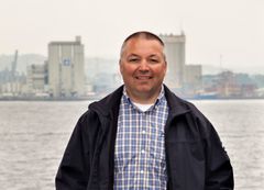 Kjell-Olav Gammelsæter. Styremedlem i Godsalliansen og direktør i Norske Havner. Foto: Norske Havner.