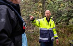 Miljøvern: Magnus Thomassen er rådgiver for ytre miljø i Nye Veier og har jobbet tett med brukerne av friluftsarealene rundt nye E 39.