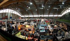 Dette bildet er fra en tidligere messe i Ålesund. Denne gangen bruker vi hele Sparebanken Møre Arena.
