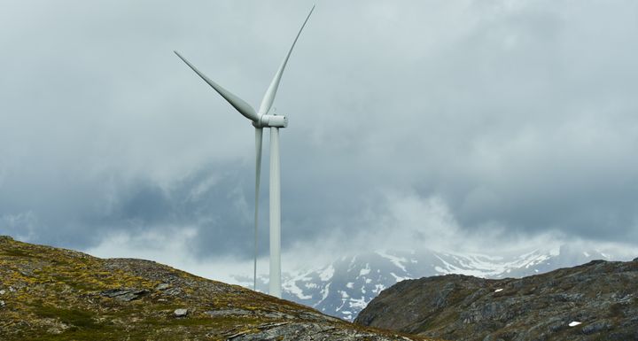 Sørfjord vindkraftverk (foto: Catchlight/ NVE)