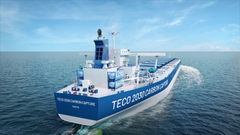 TECO 2030 has been granted up to NOK 4 million in tax relief as indirect government support for developing solutions that will capture CO₂ in the ship exhaust and store it until the ship reaches port.