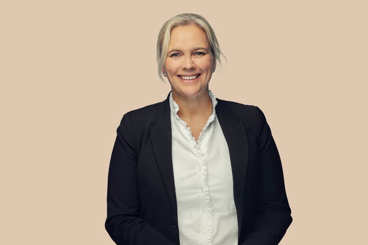Kristin Folge slutter som konserndirektør  for Drift og vedlilkehold i Mesta. Foto: Mesta