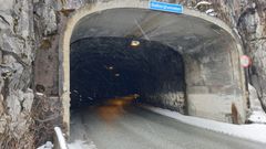 Dalbergtunnelen på Riksveg 7 i Måbødalen får nye lys. Foto: Frode Lykkebø, Statens vegvesen