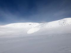 Snøskred i Børgefjell Foto: Gjøran Stenberg