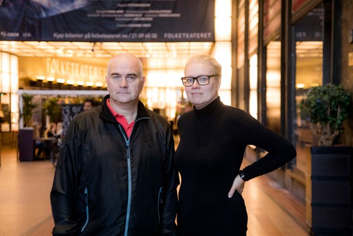 Bjørn Mietinen HK og Astrid Rødsand AAF