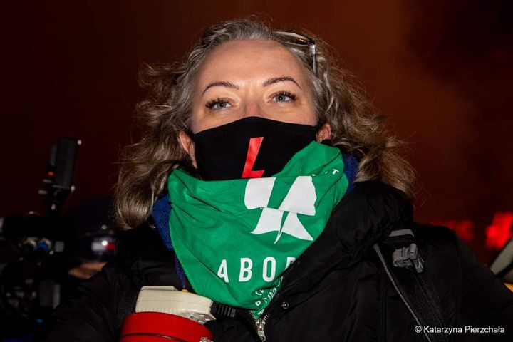 Marta Lampart, leder av Polish Women Strike