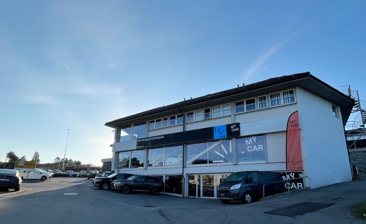 MyCar har overtatt Porsche sine lokaler i Blomsterdalen nær Flesland i Bergen