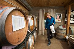 – Kunnskapen vi får fra forskningen om gjær- og bakteriestammene her på gården og i bryggeriet gjør at vi kan lage nye, særpregede øltyper, sier Eivin Eilertsen. Foto/cc: Jon-Are Berg-Jacobsen/Nofima