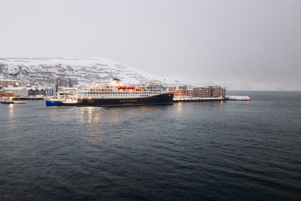 Havila Polaris i Hammerfest