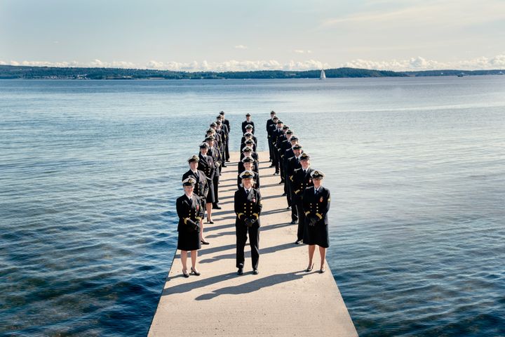 Kongelige norske marines musikkorps.