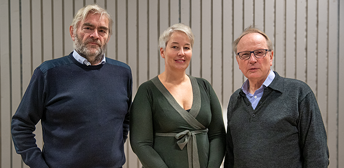 Professorene Ola Mestad (JUS), Hanne Hagtvedt Vik (HF) og Dag Michalsen (JUS) forteller i en ny podkast på Universitetsplassen om endringer som er gjort i nyere tid i Grunnlovens del E om menneskerettigheter.