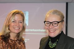 Prosessveileder Marit Onshuus Lysebo og Direktør Astrid Driva Rødsand