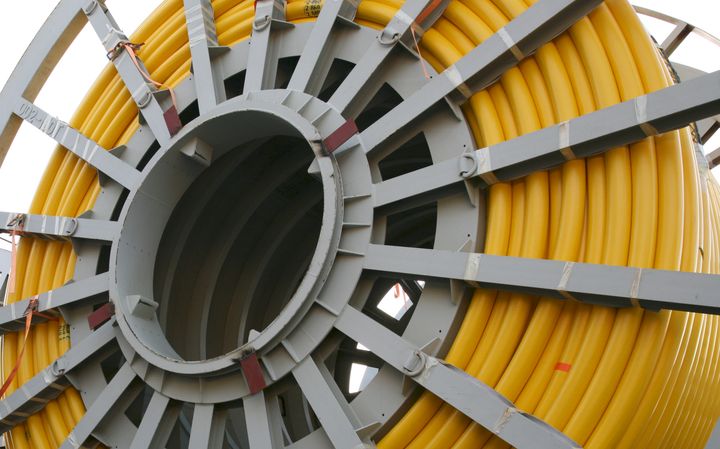 Nexans Umbilicals on reels (copyright Nexans)