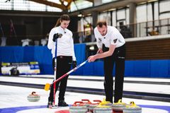 Søskenparet Maia og Magnus Ramsfjell er blant favorittene i årets NM Mixed Doubles. (Foto: WCF / Céline Stucki)