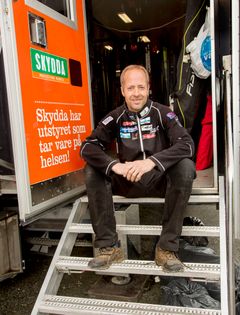 Norges smøresjef Knut Nystad tar ingen sjanser med helsa i smøreboden.