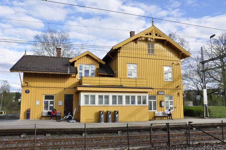 Grorud stasjon fra 1854 skal moderniseres. Foto: Rambøll