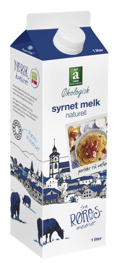 Coop Änglamark syrnet melk