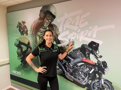 Emma Lundin, produktansvarlig for Kawasaki hos NMI.
