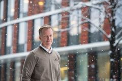 – Jeg er veldig glad og stolt over at vi nå har blitt et universitet, sier OsloMet-rektor Curt Rice. Foto: Sonja Balci