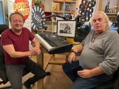 Stephen Ackles og Tor Andersen forteller om livet og karrieren til Jerry Lee Lewis i et eget minneprogram. Foto: Radio Vinyl