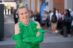 KLAR FOR NY IDOL-RUNDE: Programleder Katarina Flatland. Foto: Håvard Solem/TV 2