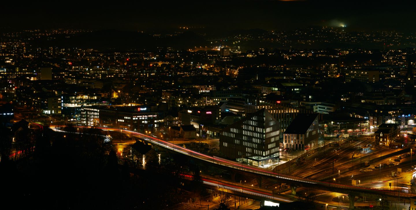 Kristiansand sentrum.