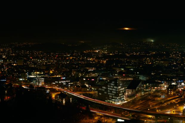 Kristiansand sentrum.