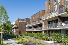 FORNEBU: Ternetun 2 på Storøya var et av boligprosjektene som ble ferdigstilt i 2016. Foto: Jiri Havran