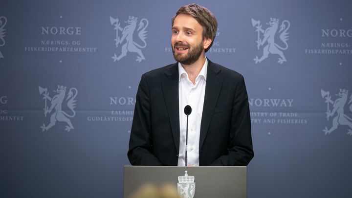 Næringsminister Jan Christian Vestre.