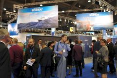 Norsk stand på Seafood Expo Global. Foto: Innovasjon Norge