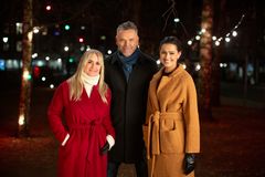 Programlederne Julie Strømsvåg, Øyvind Mund og Desta Marie Beeder.
