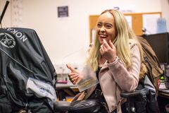«ÅRETS STJERNESKUDD»: Sara Høydahl er «Årets stjerneskudd» i Gullsnutten 2018. Foto: Thomas Brun