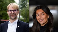 Roger Valhammer (38), foto: Jin Mæland. Tara Salarinezhad Nilsen (26), foto: Jan-Petter Dahl/TV 2.