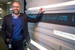 Ny administrerende direktør og sjefredaktør i NTB, Mads Yngve Storvik (42), tiltrår denne uken. Foto: Heiko Juge / NTB scanpix