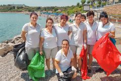 Beach Cleaning Day  på Rhodos.