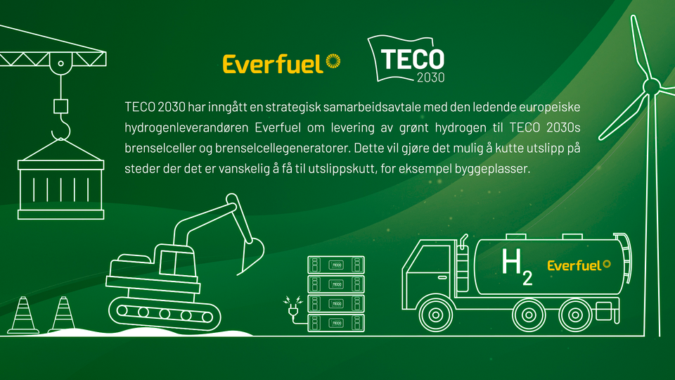 Everfuel Vil Levere Gr nt Hydrogen Til Brenselceller Utviklet Av TECO 