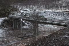 Mauken-Blåtind ny bro i bruk