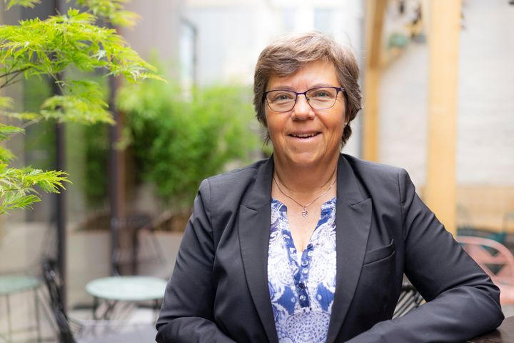 – Den viktigste bidragsyteren til det sterke resultatet er en solid kjernevirksomhet, i tillegg til lavere skadekostnader, sier Turid Grotmoll, konsernsjef i Fremtind. Foto: Fremtind.