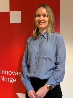 Anne Britt Høydal (37) er tilsatt ved Innovasjon Norges kontor i Ålesund. Der skal hun lede arbeidet med maritim eksport, og får samtidig ansvar for å koordinere Innovasjon Norges bidrag til regjeringens satsing på grønn maritim eksport.  (Foto: Innovasjon Norge)