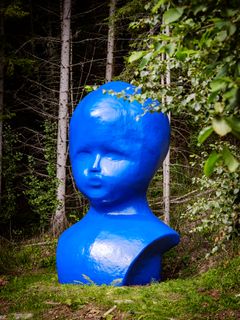 Marianne Heske, BLUE, Kistefos Museum. Foto: Vegard Kleven.