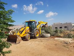 Israelske okkupasjonsstyrker rykker opp oliventre utenfor landsbyen Bardala i Jordandalen. Foto: Aref Daraghmeh
