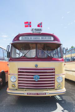 Illustrasjonsfoto veteranbuss. Foto: Nora Hansen/Kulturvernforbundet