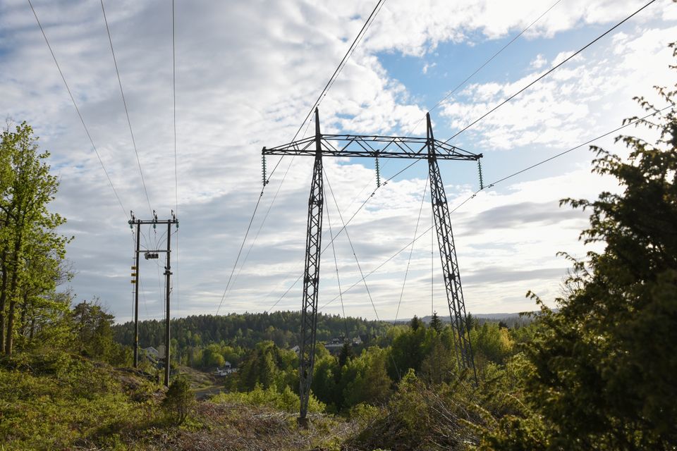 Regionalnettlinje ved Arendal - Glitre Nett