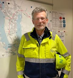 Morten Lossius er Nye Veiers prosjektsjef for utbyggingen av E18 Rugtvedt - Langangen.
