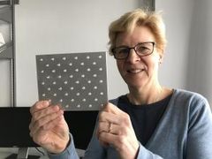 Førsteamanuensis i medisinsk fysikk, Nina Edin vil punktbestråle kreftsvulster. Foto: Hilde Lynnebakken/UiO
