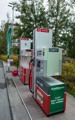 Miles BIO-pumpe. Circle K milesBIO HVO100. Foto Frode Syversen