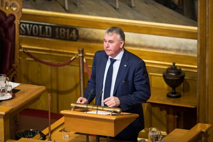 Trond Helleland (H) leder Stortingets delegasjon til NATO PA. Foto: Stortinget.
