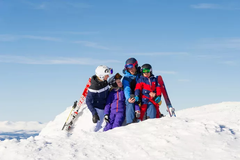 MySkiStar har raskt blitt en populær tjeneste i skibakken med snart 600 000 medlemmer. Tusen nye brukere hver dag viser at tjenesten treffer godt med sine funksjoner og medlemsfordeler. Foto Ola Matsson, SkiStar.