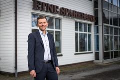 Rune Ramsvik, banksjef i Etne Sparebank. Foto: Svein Egil Økland.